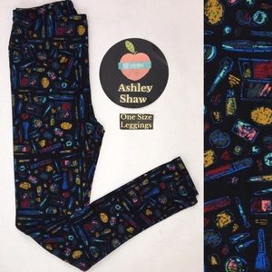 LuLaRoe OS 💄Make-Up Artist Leggings 🦄-NWT